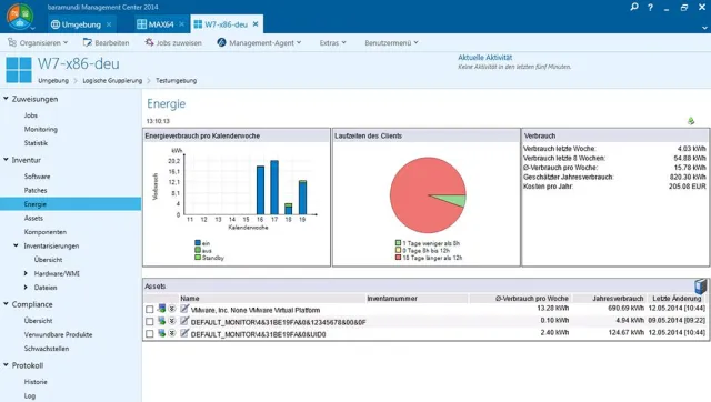 Bild: TÜV-Zertifikat für baramundi Energy Management bestätigt