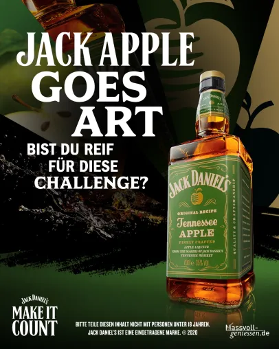 Bild: Support für Kunstszene: JACK APPLE goes art – Kreativ-Challenge
