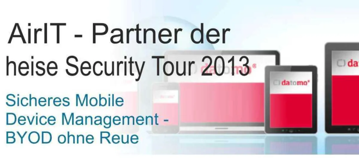 AirITSystems ist Partern der heise Security Tour
