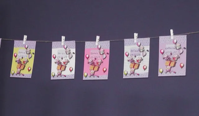 Bild: Geburtstagskalender Monsteralarm für die Grundschule als praktischer Postkartenblock