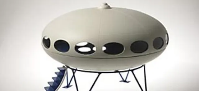 Bild: Ein Ufo als Haus -  das ASV-Futuro-Home