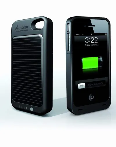 Bild: Schicke Schutzhülle für das iPhone 4 sorgt für doppelte Akku-Laufzeit