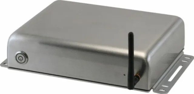 Bild: AEC-6511 – IP67 Steuerungsrechner im robusten Edelstahlgehäuse für die Lebensmittelindustrie