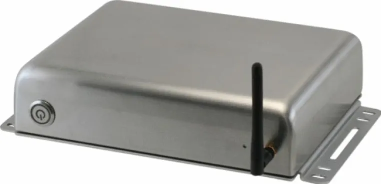 Bild: AEC-6511 – IP67 Steuerungsrechner im robusten Edelstahlgehäuse für die Lebensmittelindustrie