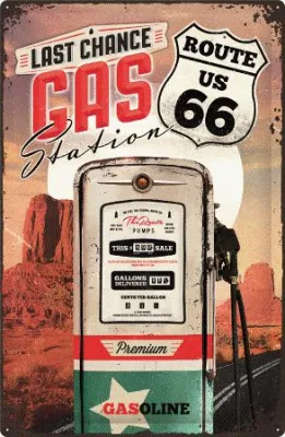 Bild: Endlose Weite für Zuhause – Die US Highways Themenwelt von Nostalgic-Art