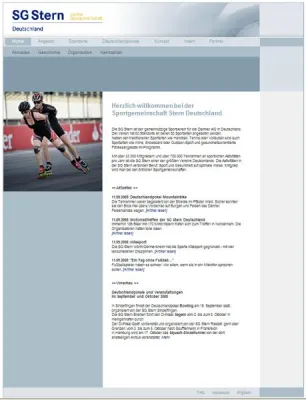 SG Stern, die Sportgemeinschaft für die Daimler AG, startet Webauftritt mit 1-2-3-LIVE Bild: SG Stern, die Sportgemeinschaft für die Daimler AG, startet Webauftritt mit 1-2-3-LIVE