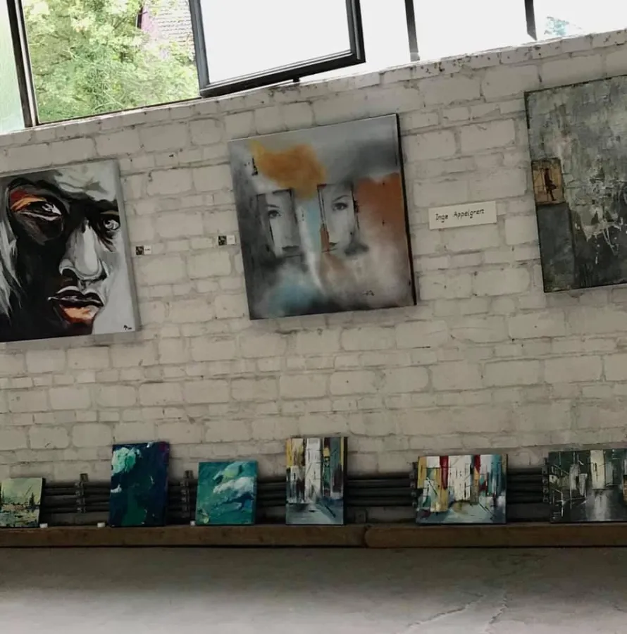 Kunstvolle Wände in der ART-fabrik