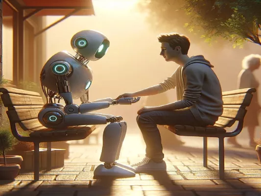 Bild: KI in der Trauerbewältigung