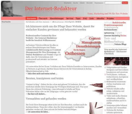 Bild: Der Internet-Redakteur – Texte, Marketing und PR für Websites kleiner und mittlerer Unternehmen