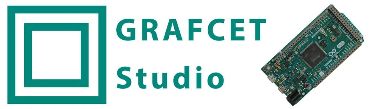 Der Arduino Due kann mit Grafcet visuell programmiert werden.