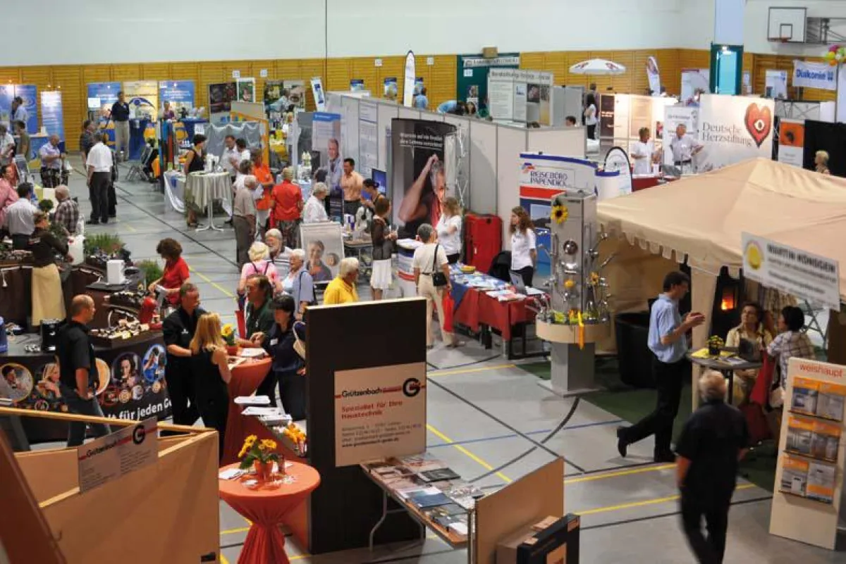 Die Messe 2012 wurde gern besucht