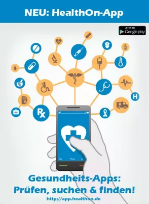 Bild: Gesundheits-Apps prüfen, suchen & finden: Neue App hilft dabei.