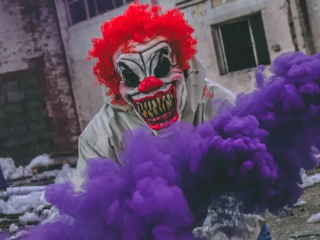 Horror Clown: Dieses Jahr an Halloween verboten? Bild: Horror Clown: Dieses Jahr an Halloween verboten?