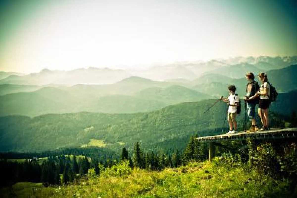 Bergwandern auf dem Lenggrieser Hausberg Brauneck