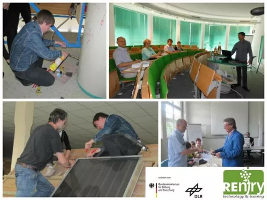 Bild: Multiplikatorenschulung russischer Lehrkräfte bei Partnereinrichtungen des REntry-Projektverbunds