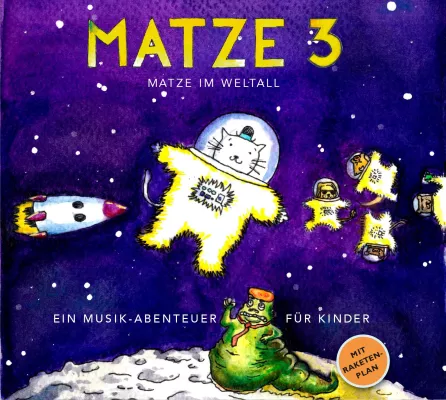 Bild: Geschenktipp für die ganze Familie - das Jazz-Kinderkonzert „Matze im Weltall“ jetzt als Hörspiel auf CD