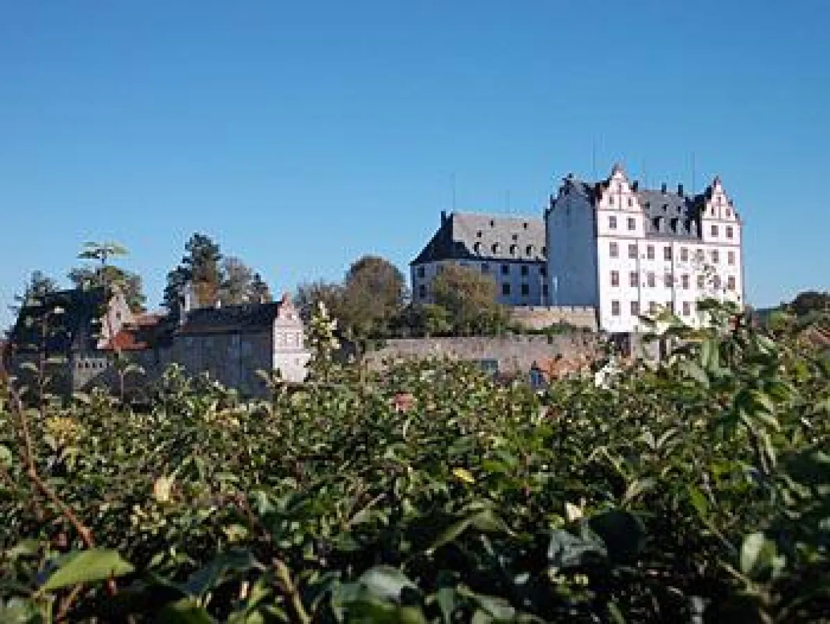 Das im Fischbachtal gelegene Schloss Lichtenberg - ein sehr sehenswertes Ausflugsziel im Odenwald