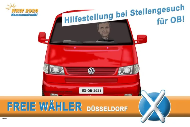Bild: Hilfestellung bei Stellengesuch für den Oberbürgermeister