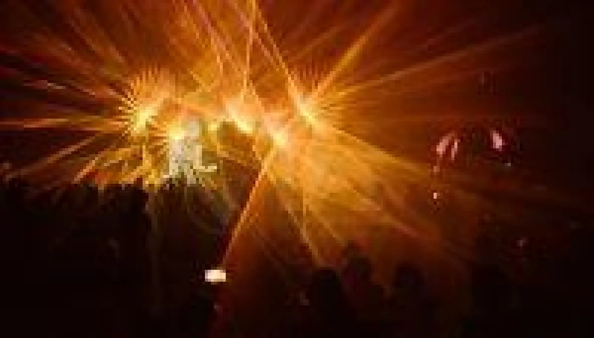 Openair Lasershow von LPS in Kernen-Stetten zur Remstal Gartenschau 2019