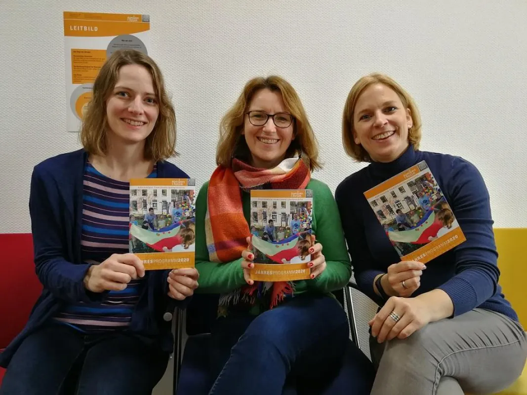 v.l.n.r.: Anna Seidel, Aleksandra Mau, Friederike Wentingmann