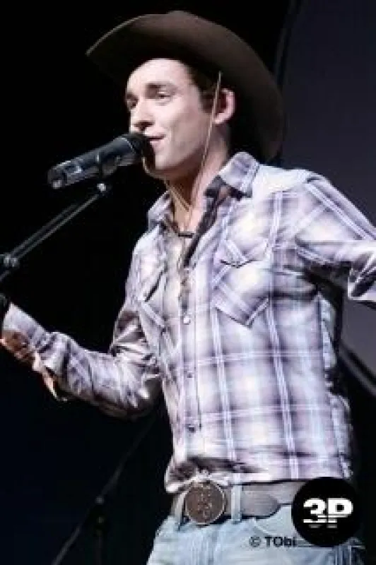Mit Stetson und Countrymusik im Gepäck begeistert Daniel Küblböck sein Publikum.
