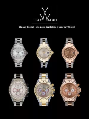 Bild: ToyWatch präsentiert Heavy Metal- ein exklusiver Mix aus Licht und Leichtigkeit