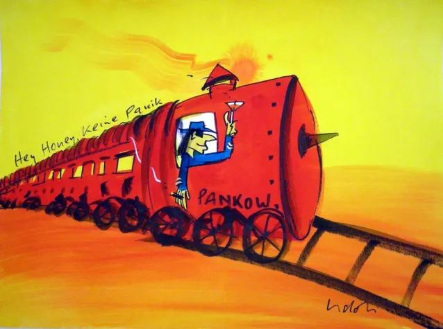 Bild: Briefmarken von Udo Lindenberg am 01.07.2010 erschienen