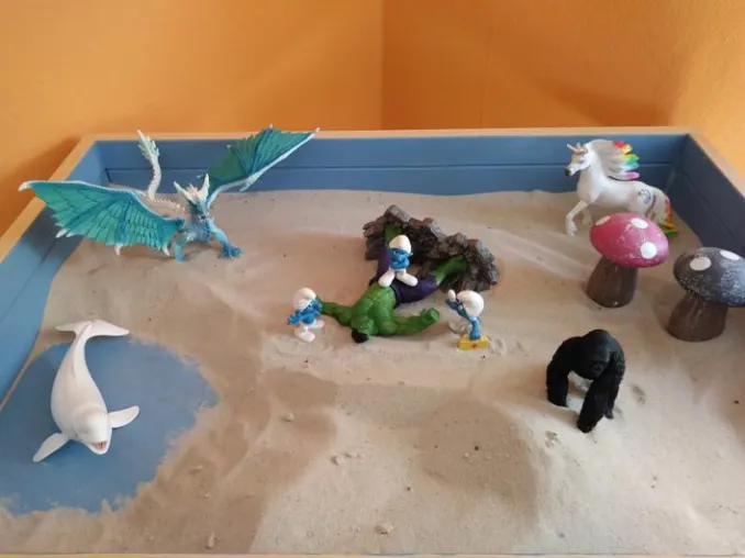 Bild: Sandspiel bei Hochsensibilität in Dortmund