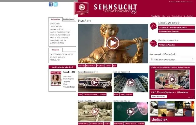 Bild: Sehnsucht Deutschland-Videos uneingeschränkt mobil erleben