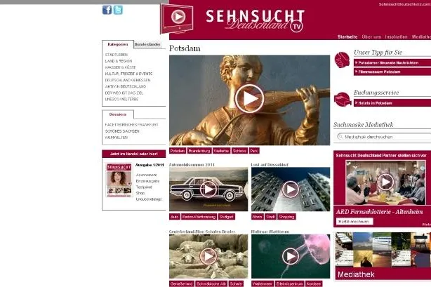 Bild: Sehnsucht Deutschland-Videos uneingeschränkt mobil erleben