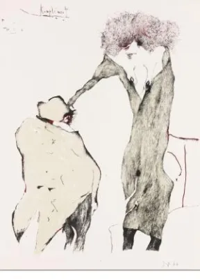 Bild: Ausstellung: Kompliment an Horst Janssen – Schöne Scheußlichkeiten eines irrwitzigen Genies