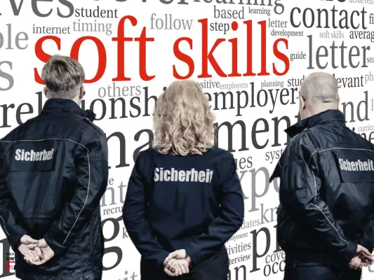 Bild: Die Bedeutung von Soft Skills für Sicherheitskräfte mit §34a GewO Zulassung