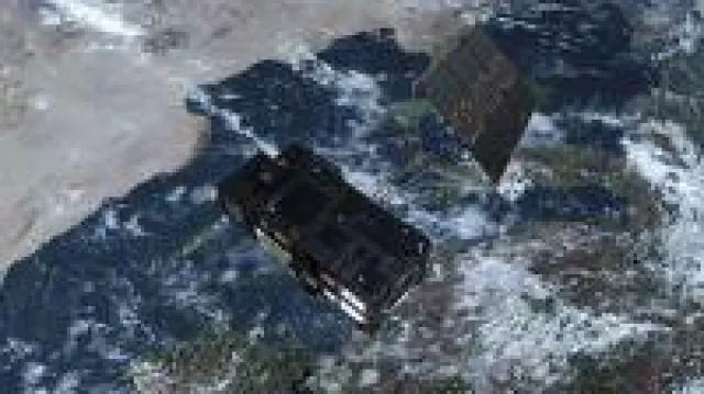 Bild: Über dem Auge des Sturms - EUMETSAT erläutert die Rolle von Satelliten bei der Überwachung der Ozeane