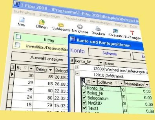 Neue Version T Fibu 2008 mit Elster und FinanzOnline Bild: Neue Version T Fibu 2008 mit Elster und FinanzOnline