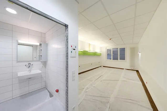 Bild: Klinikum Altmühlfranken steigert Kapazitäten mit einem Modulgebäude von Heinkel Modulbau, Blaubeuren