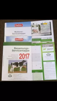 Bild: Erste Molkereimappen, Besamungsmappen und Brunstkalender 2017 erschienen