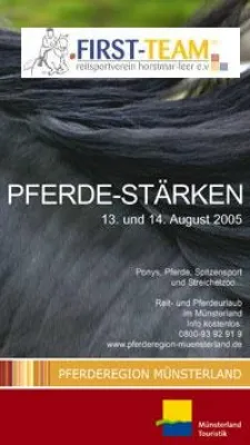 Bild: Pferde-Stärken 2005 - Der FIRST-TEAM Reitsportverein Horstmar-Leer e.V. ist am 14. August 2005 wieder dabei
