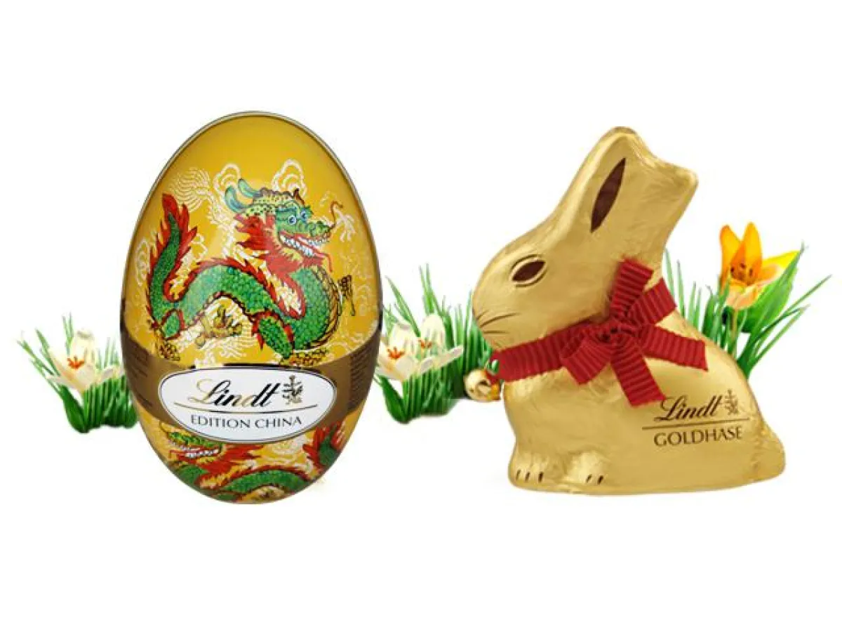 China-Osteredition von Lindt. © at