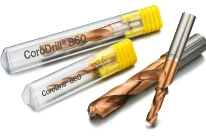 Bild: CoroDrill® 860 – der schnellste Vollhartmetallbohrer auf dem Markt