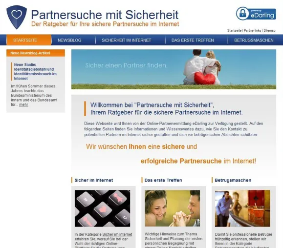 Gut gerüstet ins Internet - Portal für mehr Sicherheit bei der Online-Partnersuche gestartet Bild: Gut gerüstet ins Internet - Portal für mehr Sicherheit bei der Online-Partnersuche gestartet