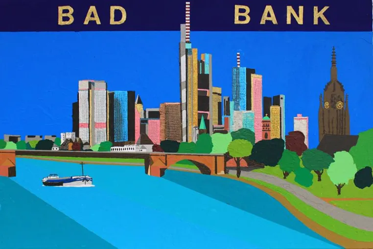 Bild: "Bad Bank" inspiriert die Kunst