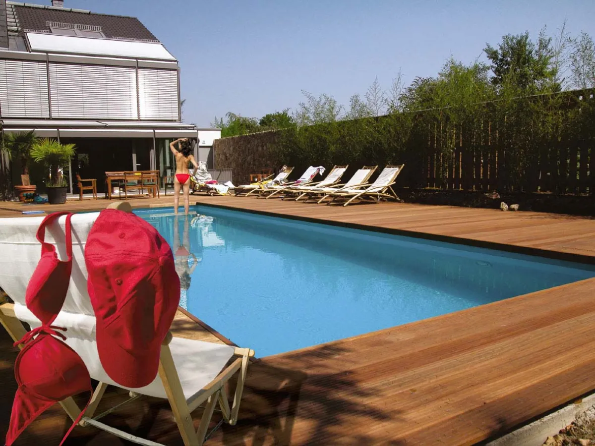 Der Holzfachhandel bietet alles für die Urlaubs-Oase hinterm Haus. Foto: Felix Clercx/Holzland