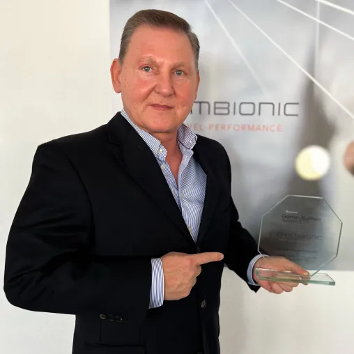 Chambionic gewinnt die German Business Awards 2021 mit zwei Auszeichnungen! Bild: Chambionic gewinnt die German Business Awards 2021 mit zwei Auszeichnungen!