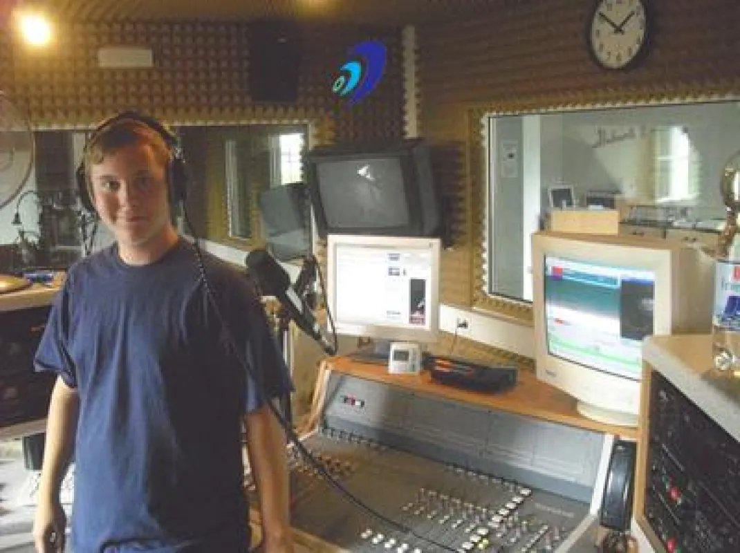 Kevin Hillen, jugendlicher TV und Radio-Journalist/Moderator, aus Solingen