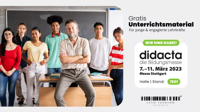 Bild: Gratis Unterrichtsmaterial für junge & engagierte Lehrer auf der DIDACTA Bildungsmesse 2023 