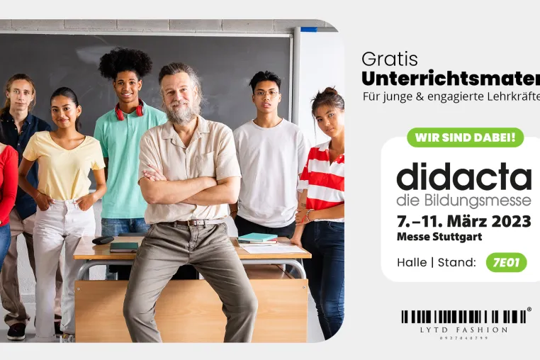 Bild: Gratis Unterrichtsmaterial für junge & engagierte Lehrer auf der DIDACTA Bildungsmesse 2023 