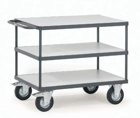 Bild: ESD-Wagen von fetra: Geerdeter Transport elektronischer Güter