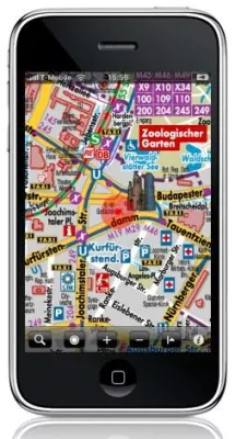Stadtpläne für Apple iPhone und iPod touch Bild: Stadtpläne für Apple iPhone und iPod touch