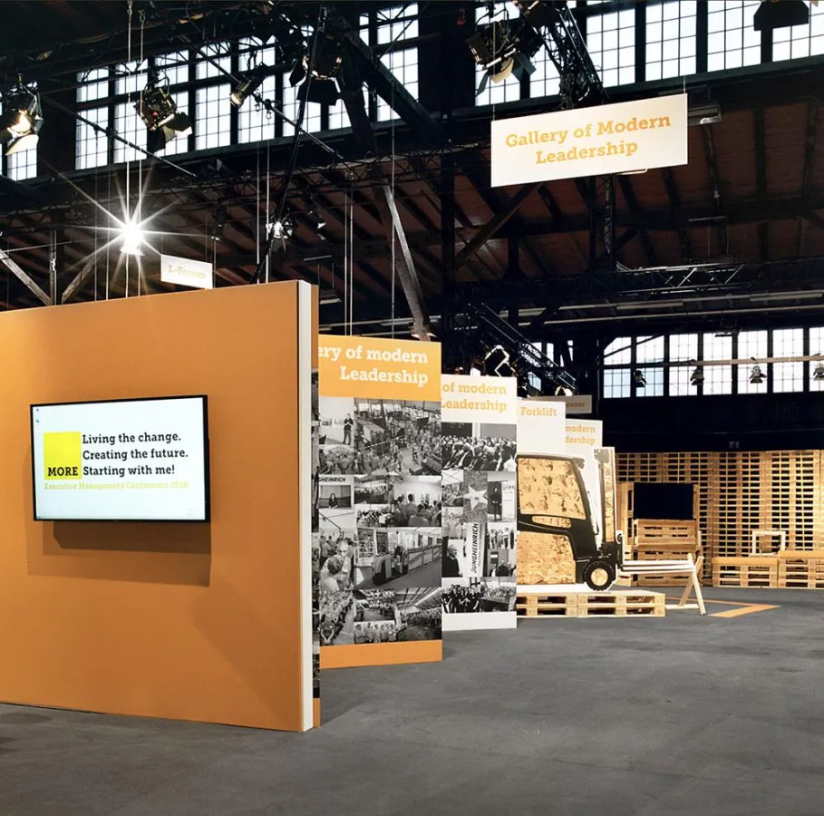 MIKS inszeniert die diesjährige Führungskräftetagung der Jungheinrich AG.