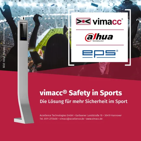 Bild: Mehr Miteinander mit vimacc safety in sports